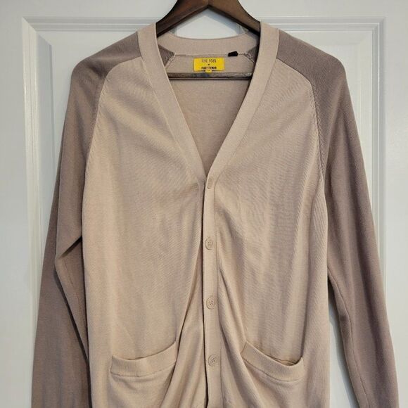 Five Four Poggy The Man Two Tone Cardigan Sweater size M - Picture 1 of 7